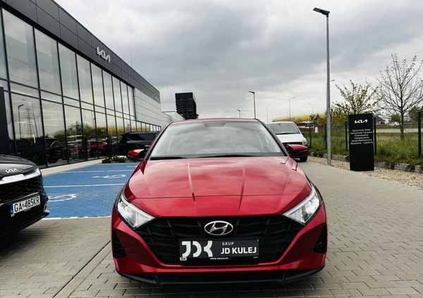 Hyundai i20 cena 59900 przebieg: 81925, rok produkcji 2021 z Gdańsk małe 191